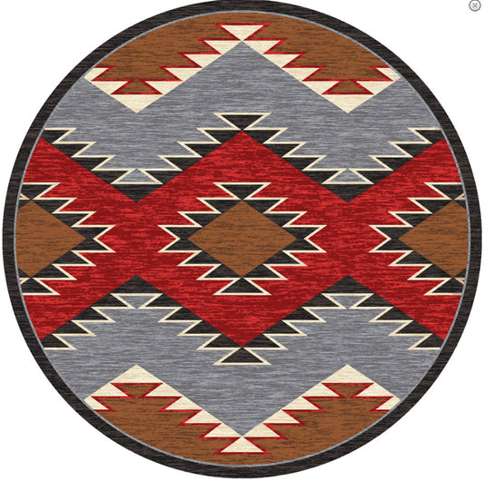 Southwestern CLM3009159TM Round Area Rug