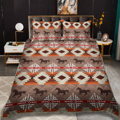 Southwestern Horse CLM2709136T Quilt Bedding Set