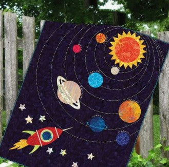 Space CLT1810199H Quilt Blanket