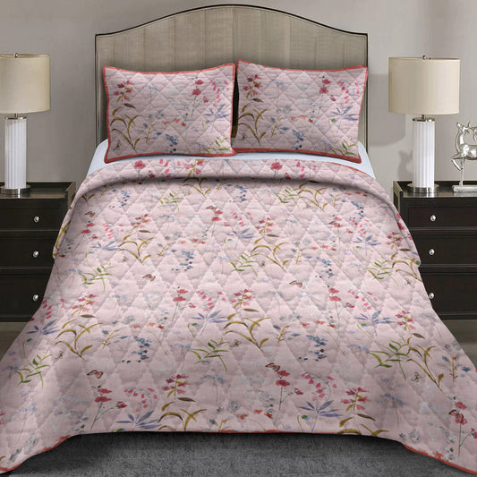 Spring Flower CLA0510415B Quilt Bedding Set