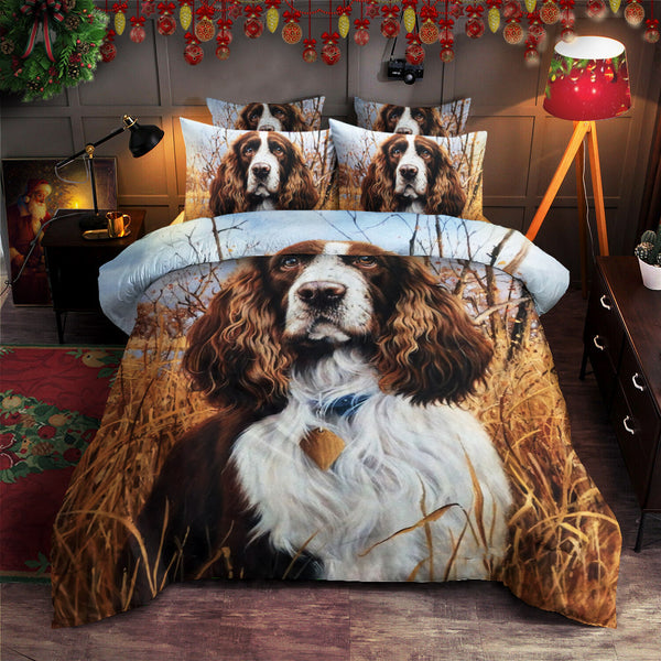 Springer spaniel duvet cover hot sale