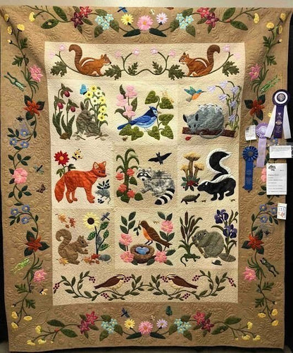 Squirrel CLA250687 Quilt Blanket