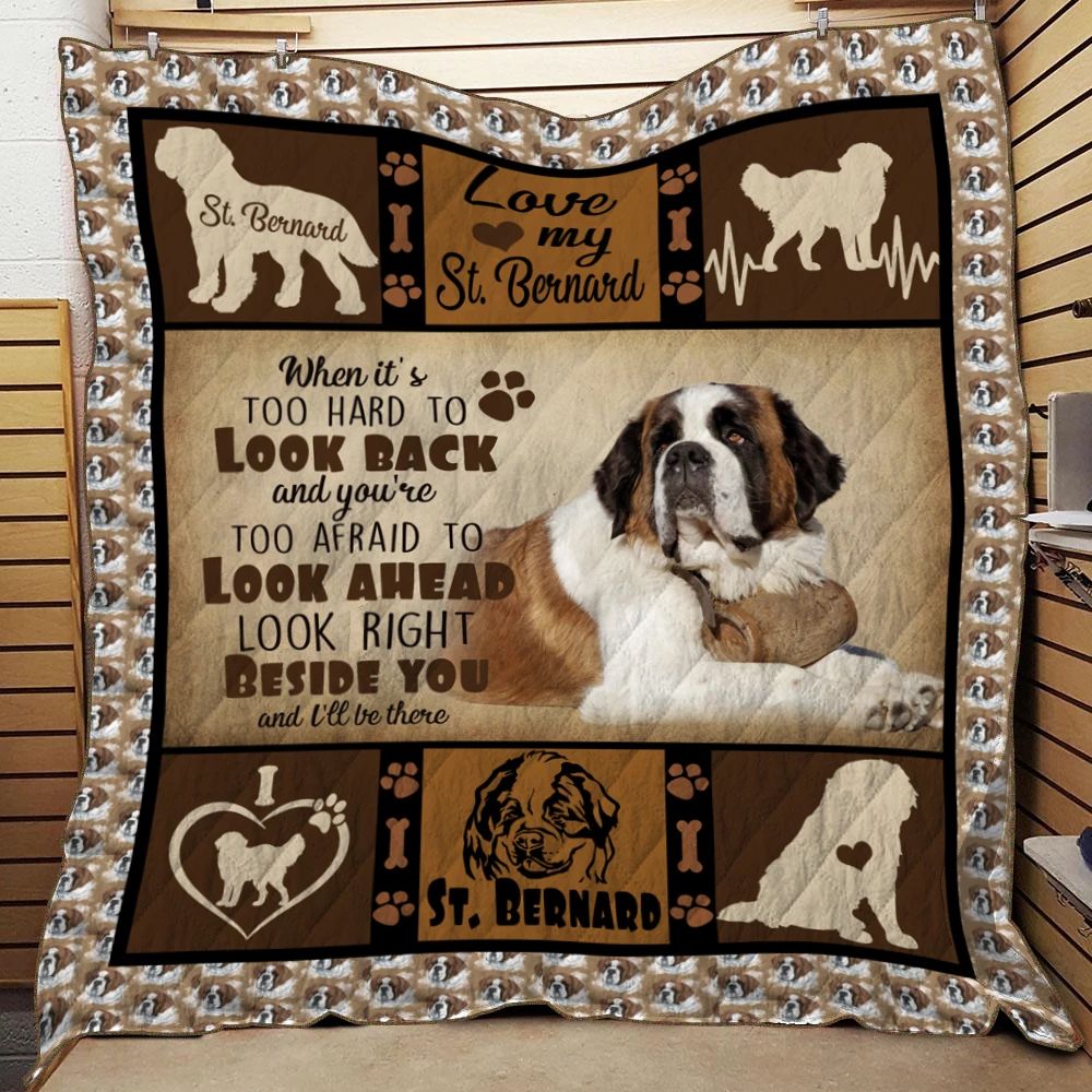 St Bernard CL06120392MDQ Quilt Blanket