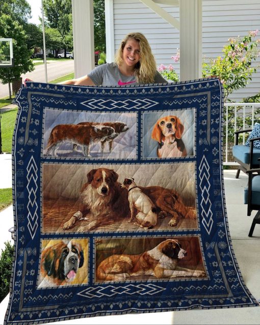 St Bernard CL12110172MDQ Quilt Blanket