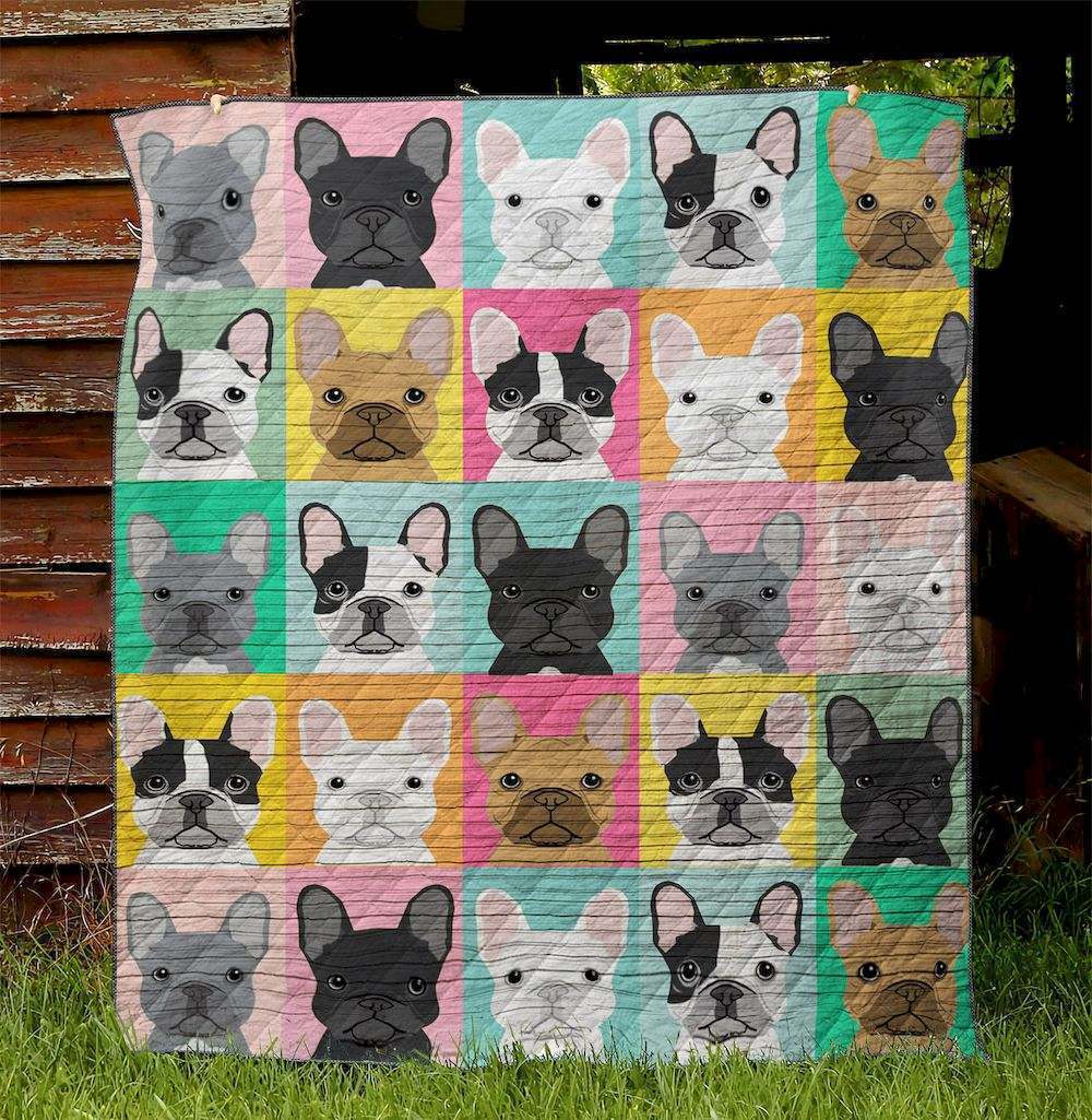 St Bulldog 120401 Quilt Blanket