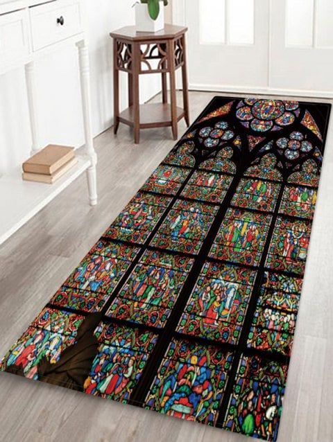 Stained Glass CLA2309235RU Runner Rug