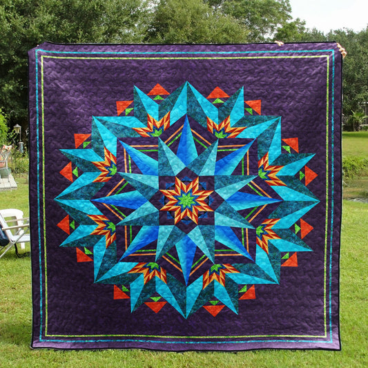 Flower Star Quilt Blanket TN190503D