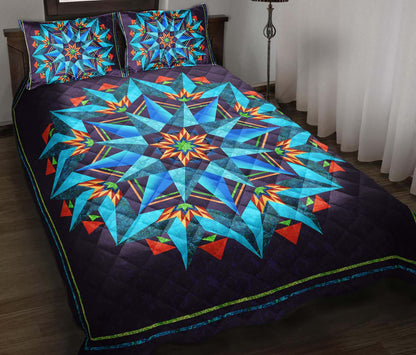 Flower Star Quilt Bedding Set TN230524D