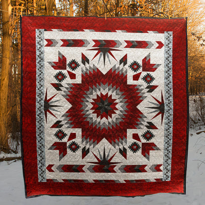 Native American Inspired Star CLA150650 Art Quilt