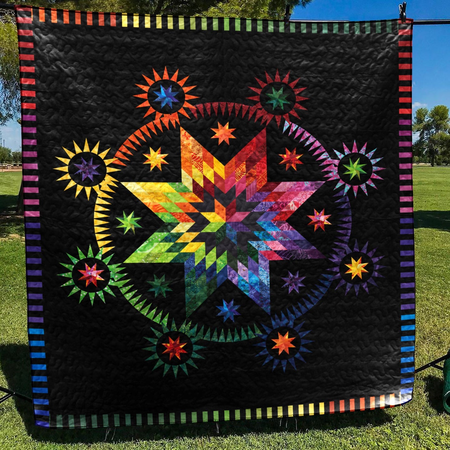 Star CLM1910120Q Quilt Blanket