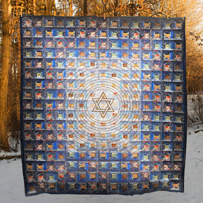 Star Of David CLM2211527 Quilt Blanket