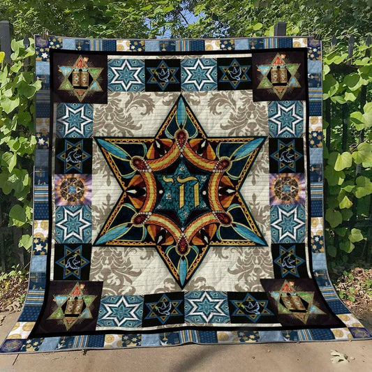 Star Of David TN050630 Quilt Blanket