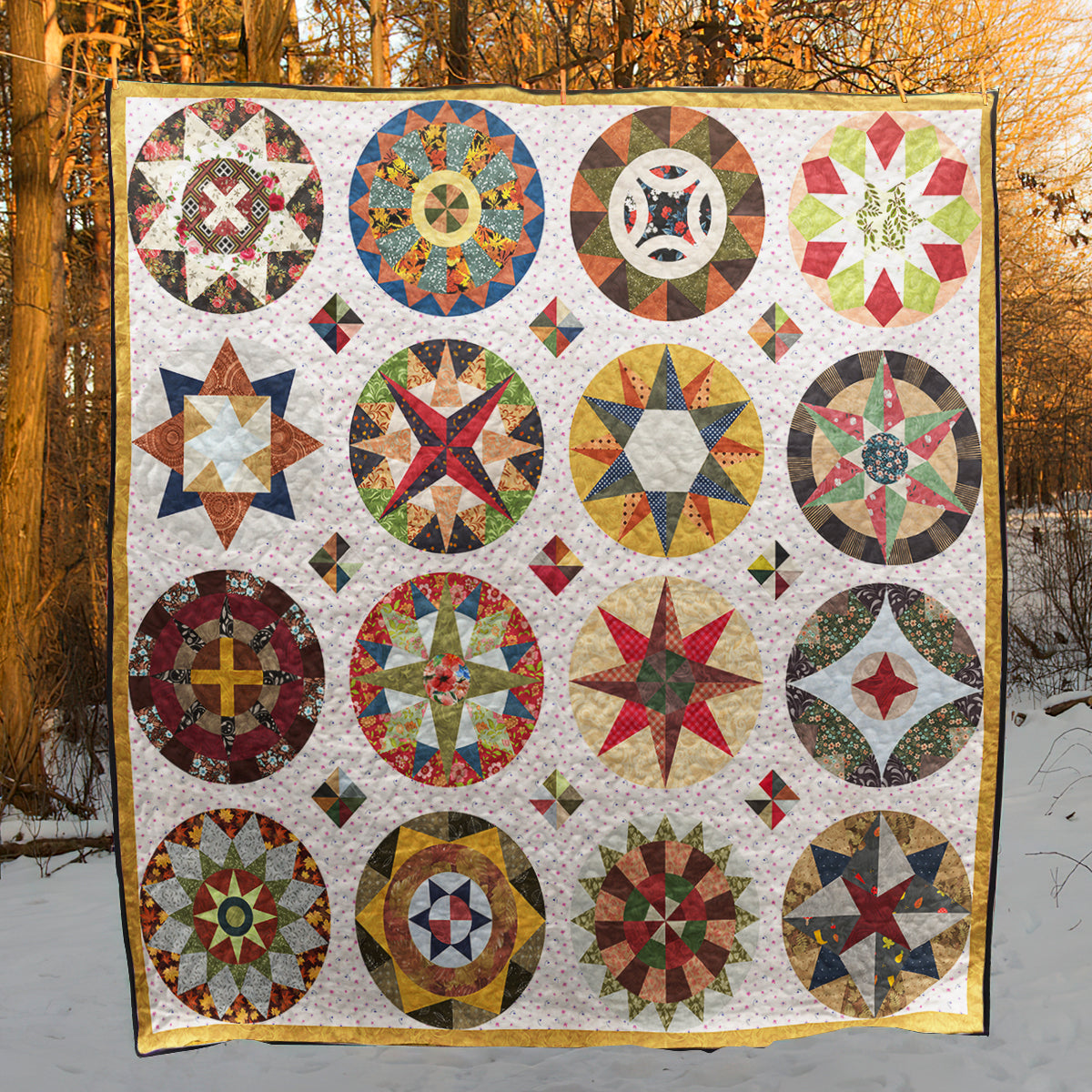 Star Quilt Blanket HN110703M