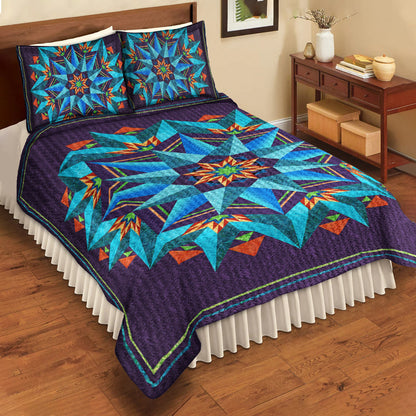 Flower Star Quilt Bedding Set TN230524D