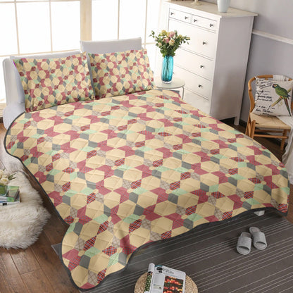 Star Patchwork CLA0411462B Quilt Bedding Set