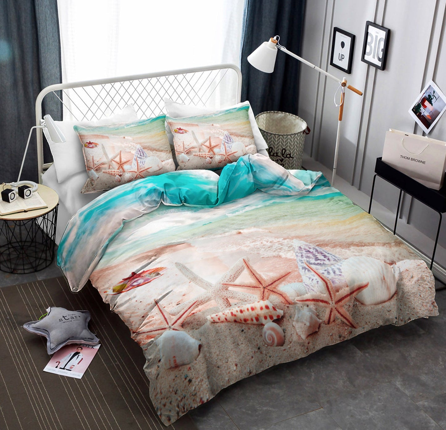 Starfish And Shells On The Beach CLA0510424B Bedding Sets