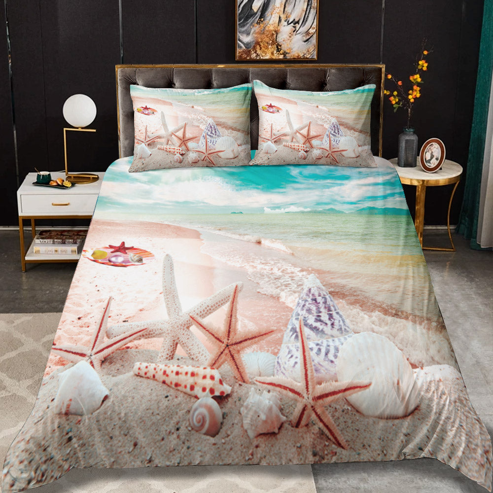 Starfish And Shells On The Beach CLA0510424B Bedding Sets