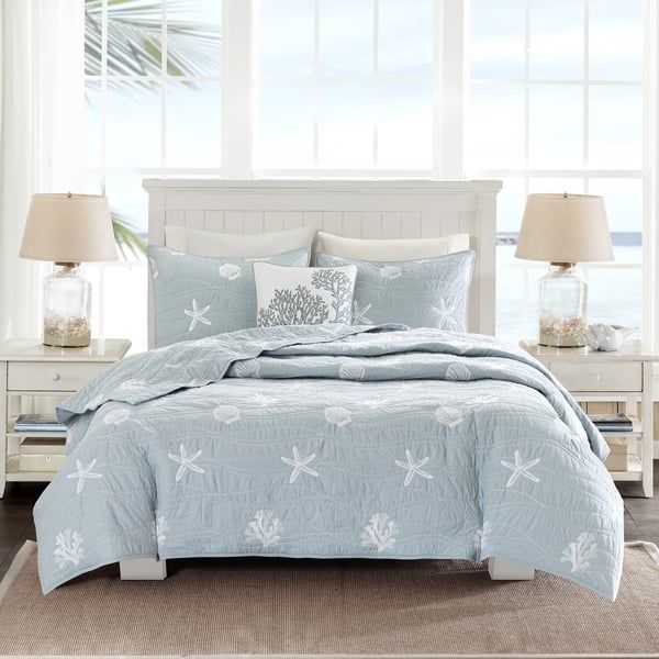 Starfish CLA2009160B Quilt Bedding Set