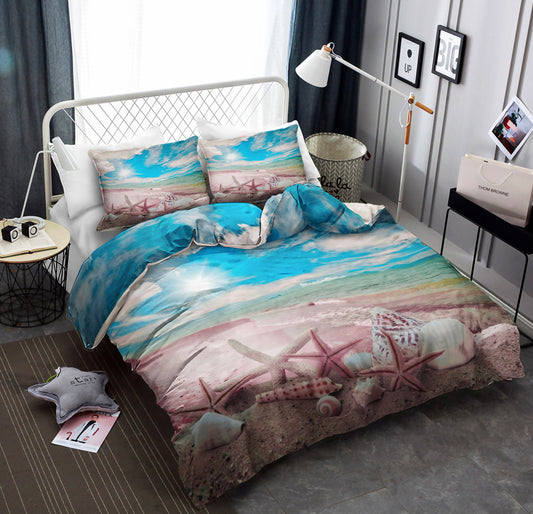 Starfish And Shells On The Beach CLA0510423B Bedding Sets