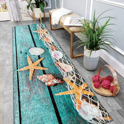 Starfish Shell CLH0410171RU Runner Rug