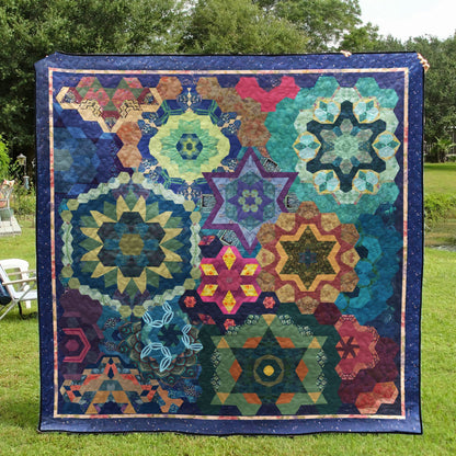 Stars CLA2810453Q Quilt Blanket