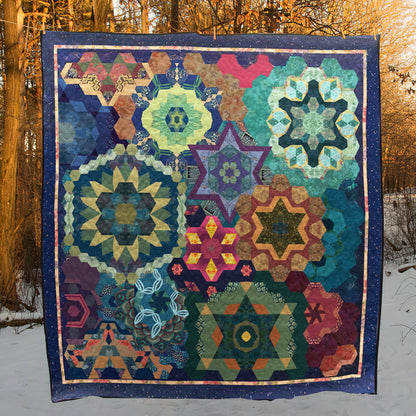 Stars CLA2810453Q Quilt Blanket