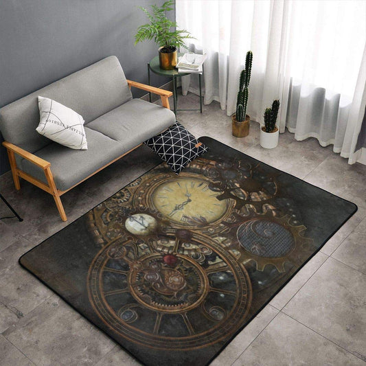 Steampunk Clocks CLG1910116R Rug