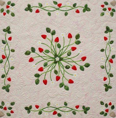 Strawberry CLA1710543Q Quilt Blanket