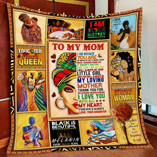 Strong Black Woman ND081102 Quilt Blanket