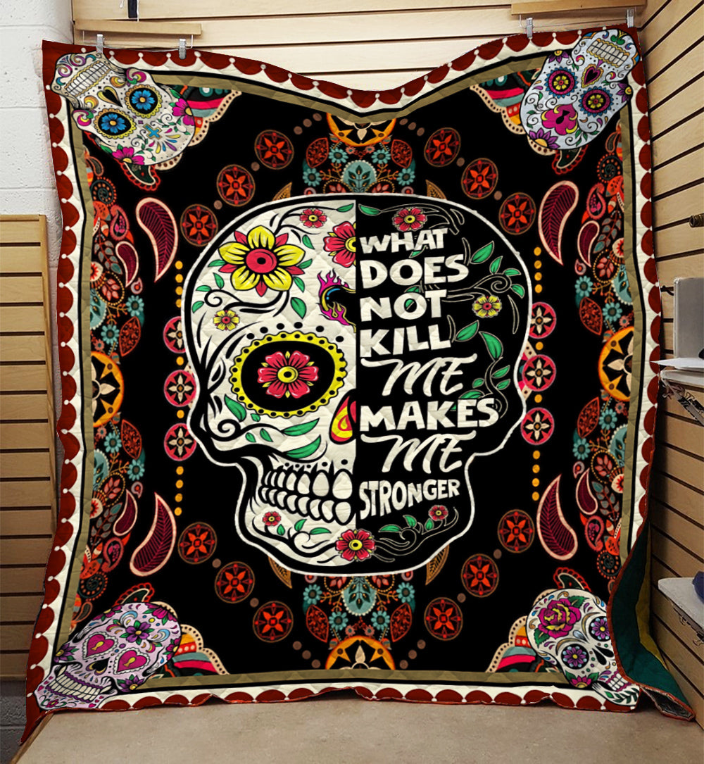 Sugar Skull Quilt Blanket TM041108