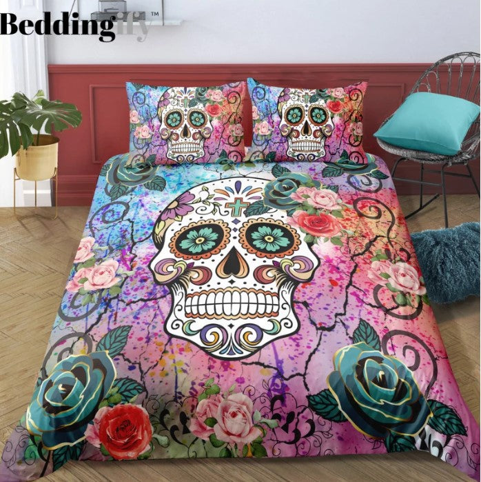 Sugar Skull CLH1410367B Bedding Sets