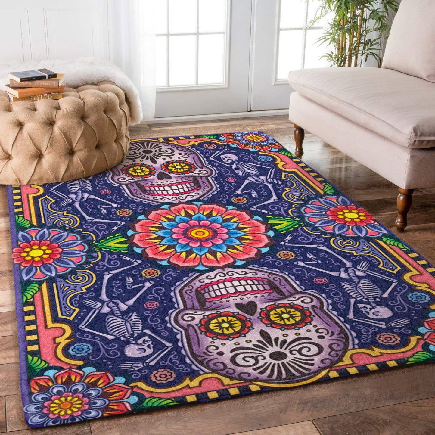 Sugar Skull TN2009165M Rug