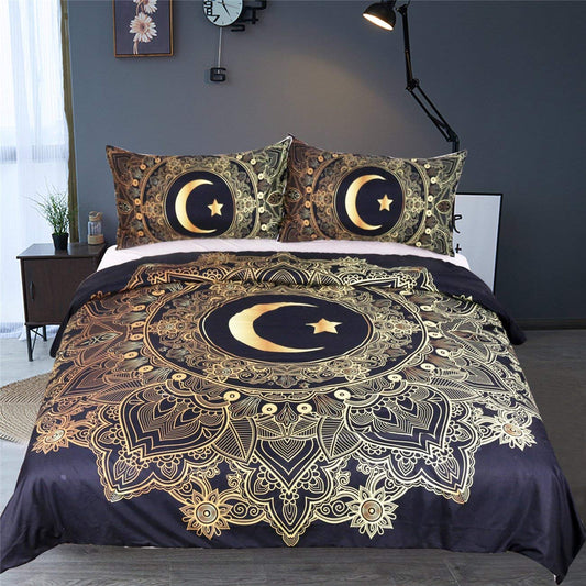 Sun And Moon Mandala CLH3009183B Bedding Sets