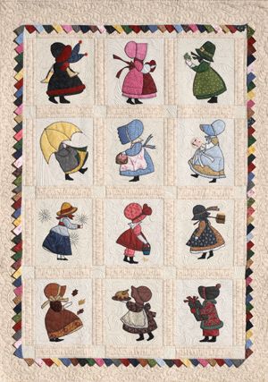 Sunbonnet CLA0910658Q Quilt Blanket