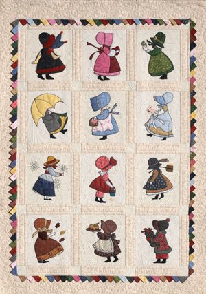 Sunbonnet CLA0910658Q Quilt Blanket