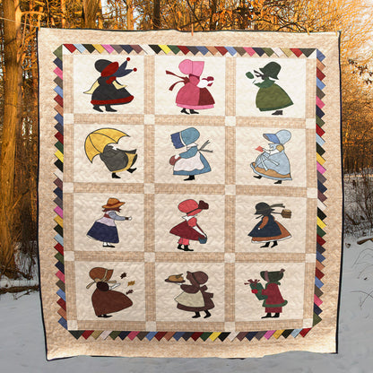 Sunbonnet CLA0910658Q Quilt Blanket