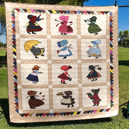 Sunbonnet CLA0910658Q Quilt Blanket