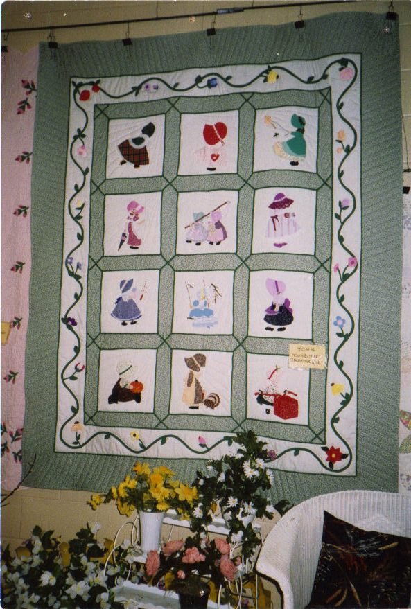 Sunbonnet Sue CLA0411835Q Quilt Blanket