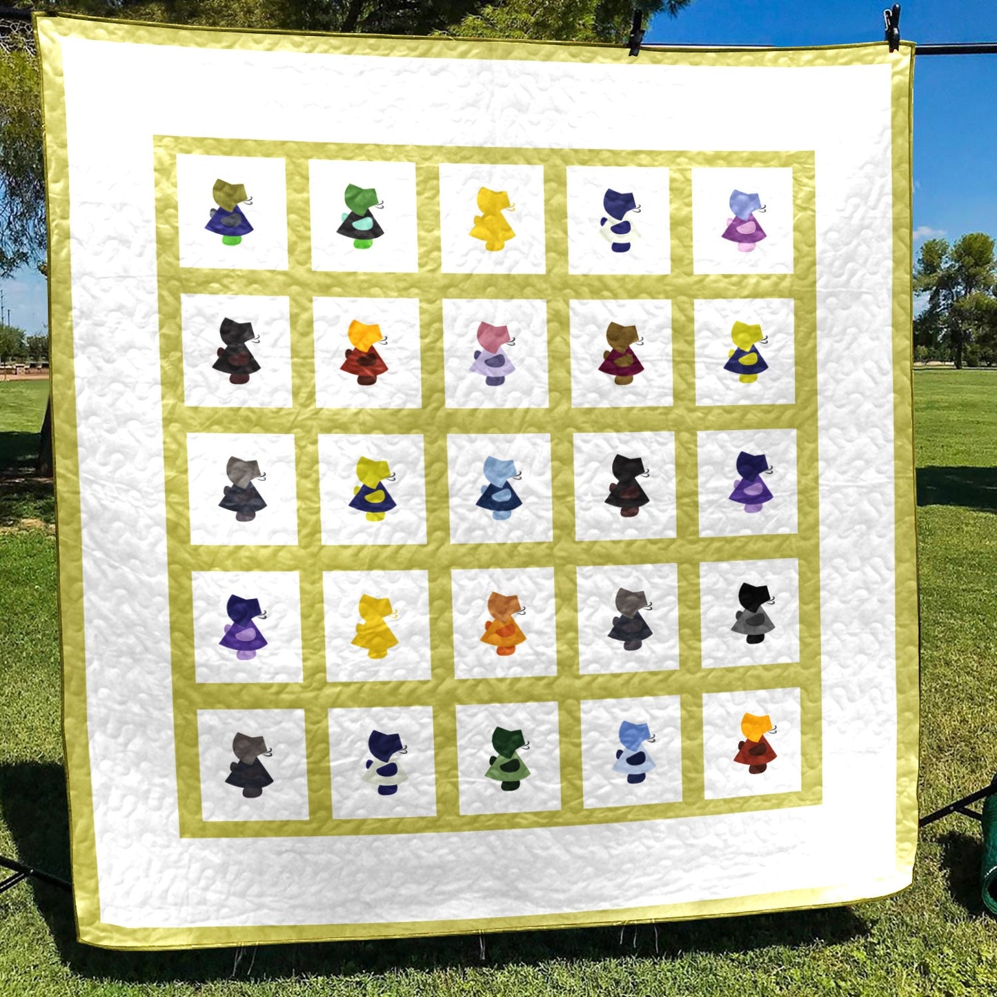 Sunbonnet Sue CLM0612633Q Quilt Blanket