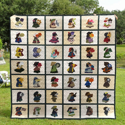 Sunbonnet Sue CLM200683 Quilt Blanket