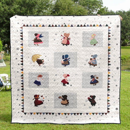 Sunbonnet Sue CLM200685 Art Quilt