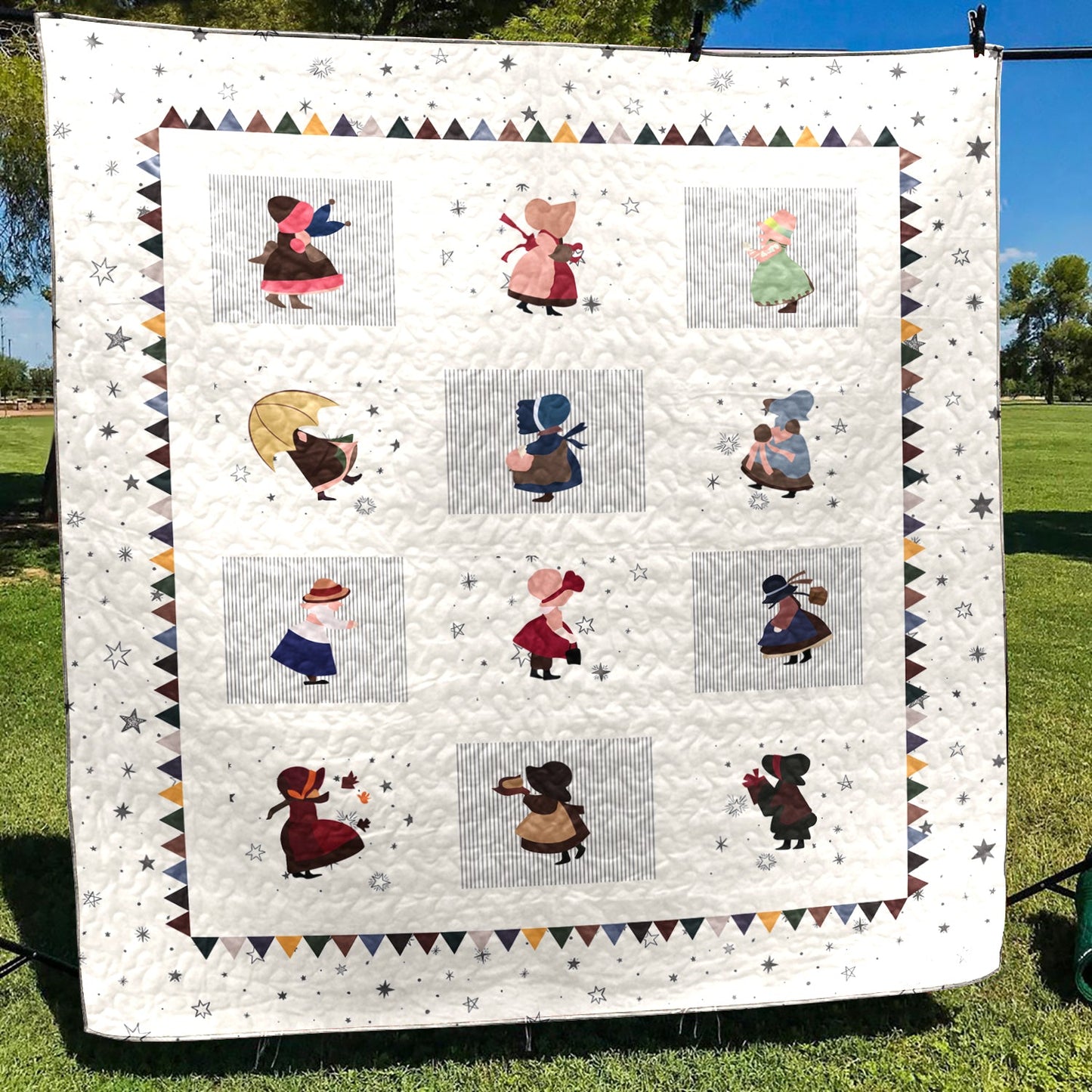 Sunbonnet Sue CLM200685 Art Quilt