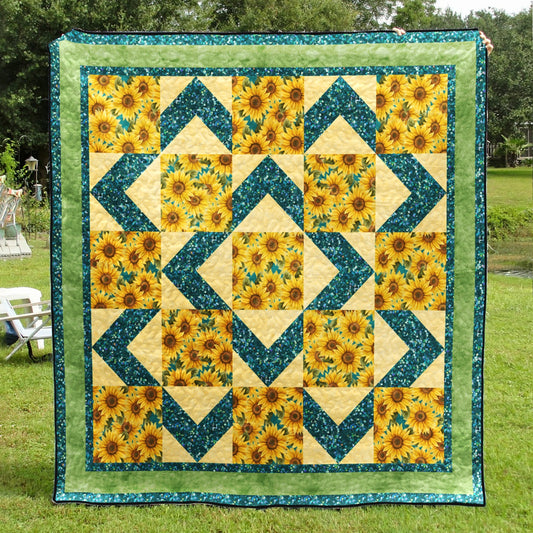 Sunflower Quilt Blanket MT290602D