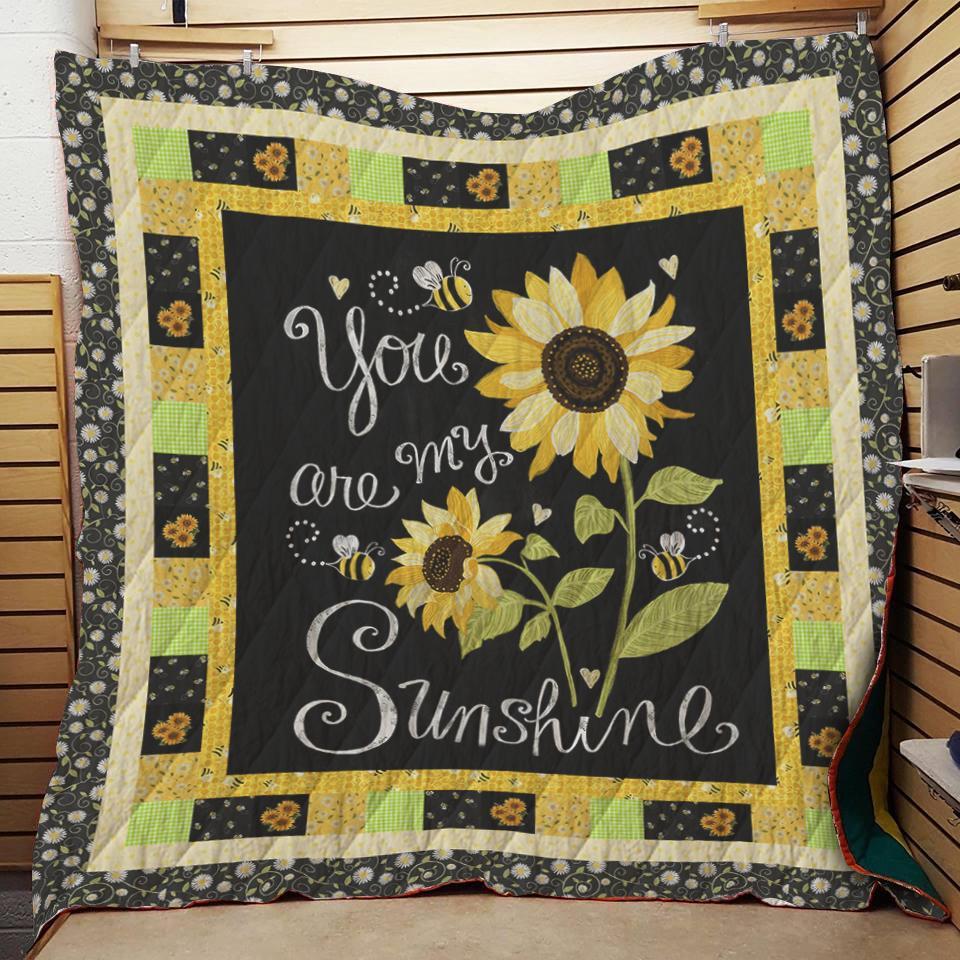 Sunflower CL01110249MDQ Quilt Blanket