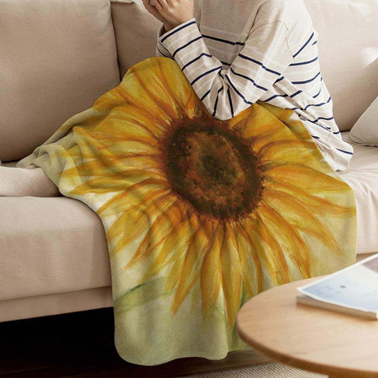 Sunflower CL1208165MD Sherpa Fleece Blanket