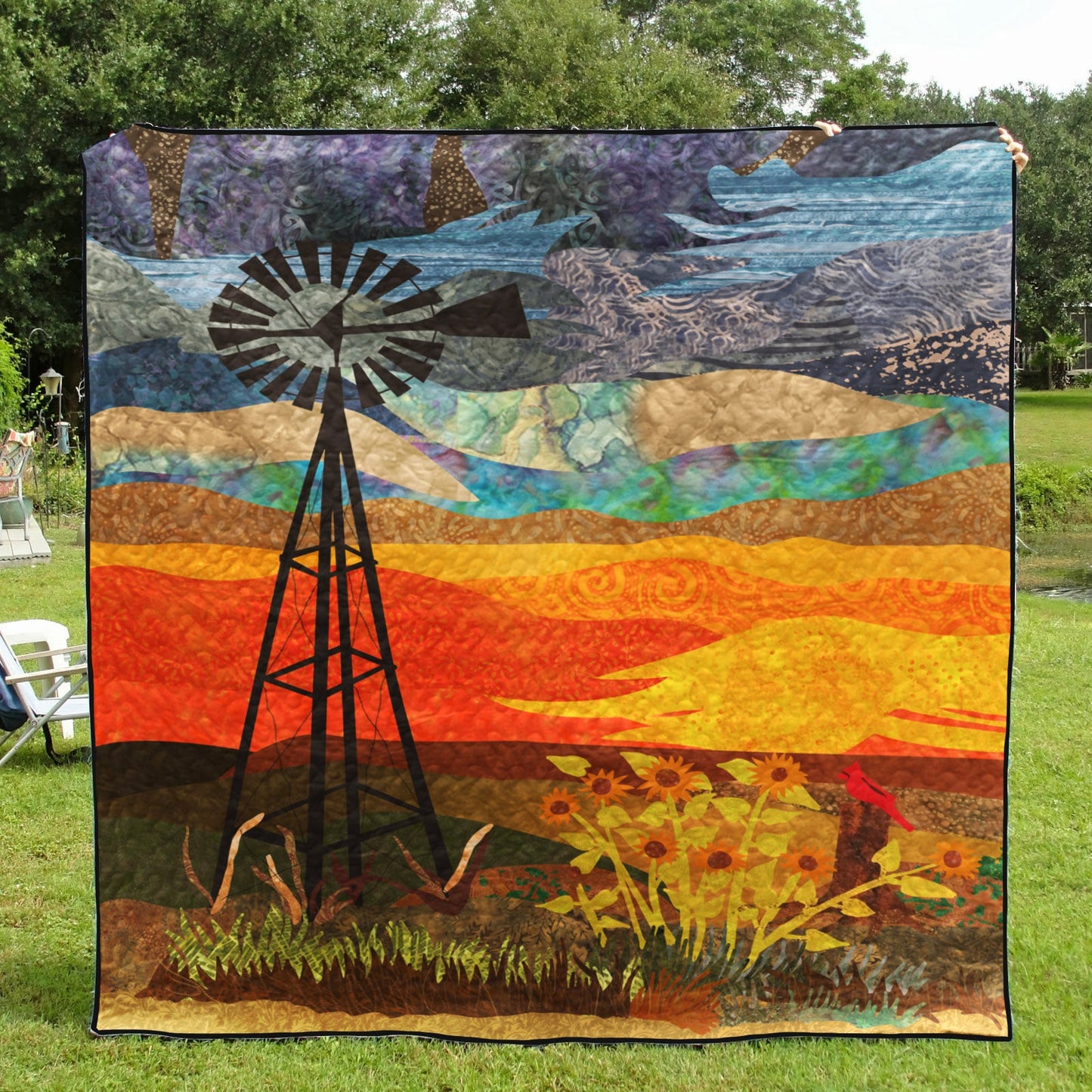 Sunflower CLA0211755Q Quilt Blanket