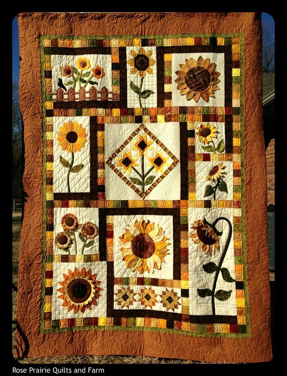 Sunflower CLA0710685Q Quilt Blanket