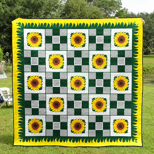 Sunflower CLA0710705Q Quilt Blanket