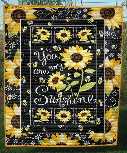 Sunflower CLA0710714Q Quilt Blanket