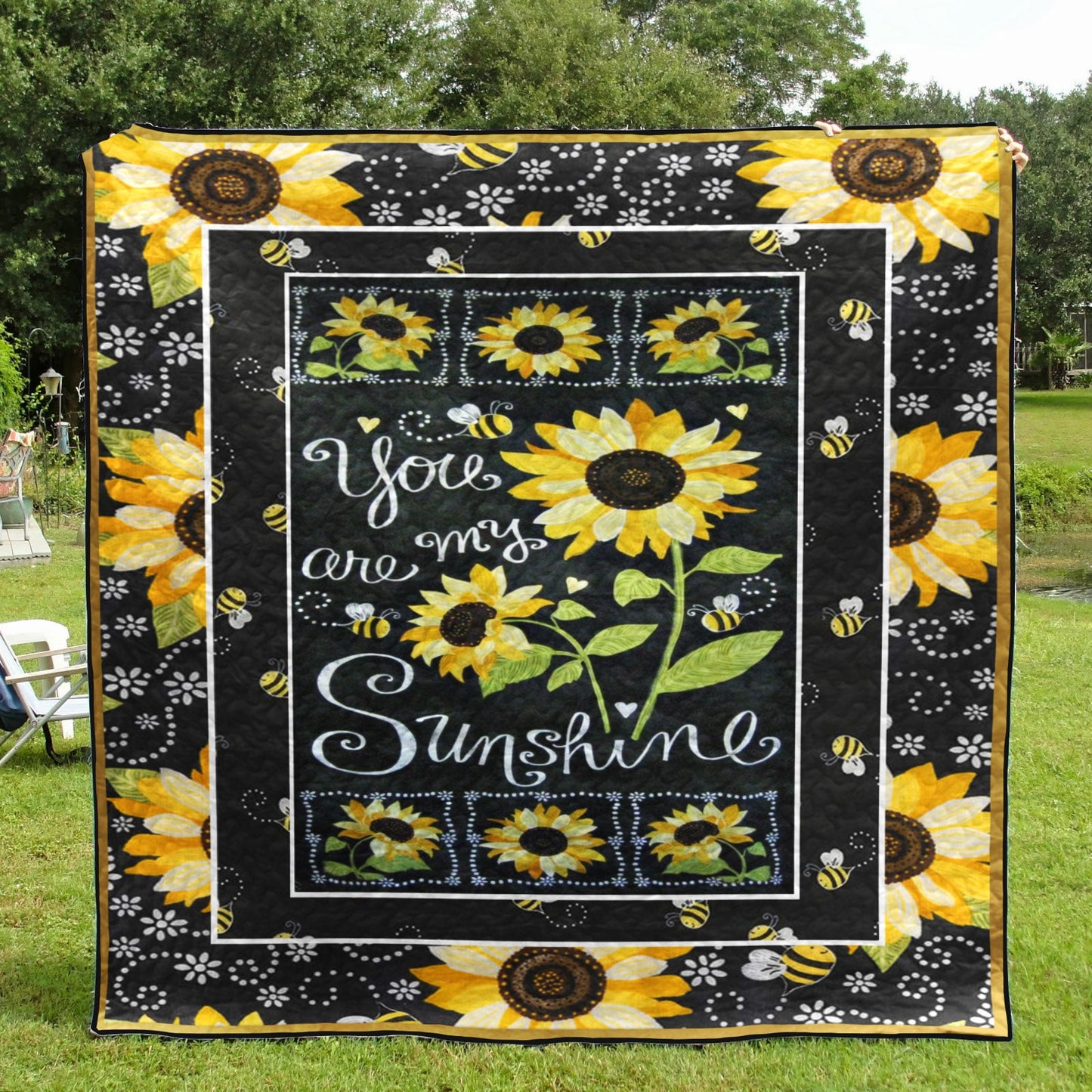 Sunflower CLA0710714Q Quilt Blanket